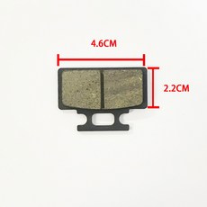 大路易碟煞車片組 (厚度0.8公分), 1個