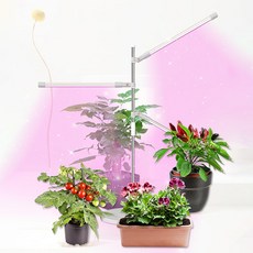 【LADUTA 拉布塔】 植物生長燈 光照均勻 三色可調 促進生長, 4000K+（紅藍混光）雙路光色切換