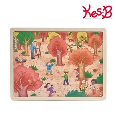 [캐스B]튼튼 사계절퍼즐100p 가을(2838)