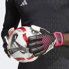 아디다스 튼튼한 내구성을 가진 골키퍼장갑 프로 축구 GK장갑 공이 달라붙는 느낌을 주는 축구장갑 블랙