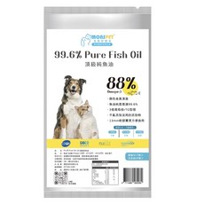 毛孩好朋友 頂級寵物魚油 動物醫院專用88% rTG(60顆/盒)高純度魚油Omega3狗魚油貓魚油解決皮膚掉毛問題, 皮膚毛髮問題, 10顆, 1盒