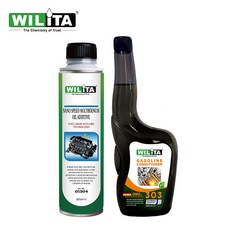 WILITA 威力特 OMC2液態有機鉬 汽油精機油精組合 提升引擎效能 減少磨損 清潔油路, 1個