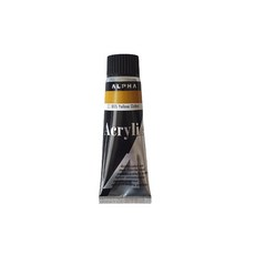 알파색채 미술 아크릴칼라물감 1시리즈 50ml 낱색 1개, 905번 옐로오커