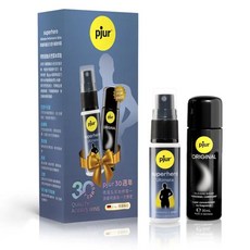 德國pjur碧宜潤Ultimate Spray超級英雄活力提升極致噴霧(Pro Max) 時間管理噴霧 延長房事, 1件, 20ml