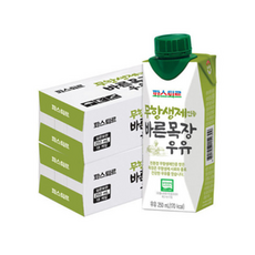 파스퇴르 무항생제 바른목장우유 250mL 20입 x 2박스 (총 40입), 40개