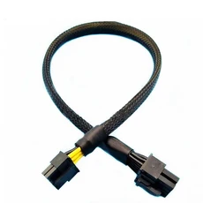 프리미엄 hp 호환 DL380 Gen10 GPU 미니 8핀 - 듀얼 8(6+2)핀 그래픽 카드 전원 어댑터 케이블, 01 CHINA, 02 Single 8Pin 40cm