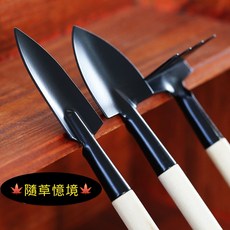 隨草憶境 迷你園藝工具三件套組，盆栽種植必備，小鐵鏟/耙/鍬，微景觀園林工具, 1個, 一套3入（★促銷★）