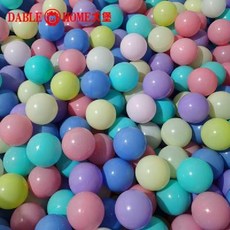 볼풀공 100개 볼풀장 공 파스텔볼 실내 볼풀장 풀공 놀이터 플레이 놀이방, E. 7cm  100 마카롱 8 색, 1개