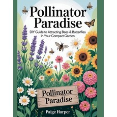 (영문도서)Pollinator Paradise: DIY Guide to Attracting Bees & Butterflies in Your Compact... Paperback, Independently Published, English, 9798299040098