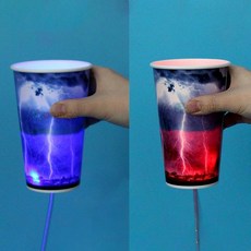 (사이언샵)LED 천둥 번개소리 만들기(5인 세트)