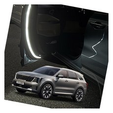 2024년형 더뉴쏘렌토 면발광 도어라이트 실내등 전구 사이드램프, 모듈만 추가(부속품X)/도어라이트모듈(1개)