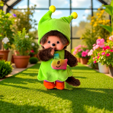 Monchhichi 綠色精靈 泰國限定 GREENIE EDITION 設計師聯名款, 圖片款, 1個