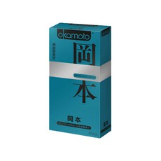 岡本 Okamoto Skinless 潮感潤滑型保險套 水潤舒適 10入, 1個, 10個裝