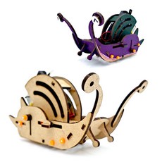 오토마타 달팽이 로봇(Snail Robot) 만들기, 단품