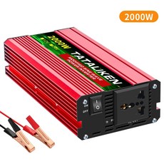 전압 디스플레이가 있는 수정된 사인파 전력 인버터 600W 1500W 2600W 3000W 12V 220V, 12V2000W50HZ UN, 1개