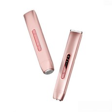 PYHO 더블 헤드 전기 제모기 여성 제모기 전동제모기 USB충전식 남녀 공용, 분홍색, TM03