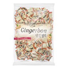 진저본 생강 젤리 오리지널 츄잉 사탕, 1kg, 1개