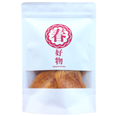 春哥好物 無糖愛文芒果乾3入組，台灣愛文芒果製成，無添加糖，健康零食首選, 3個, 100g