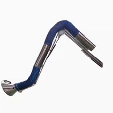 방부식 접이식 흡입 암후드 자바라 고온용 흡연 후드 2m 내경110mm, 4m 내경110mm