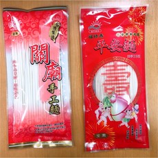 匯昇 關廟麵 平安麵 福壽麵 麵線, 1個, 160g粗麵條 壽麵