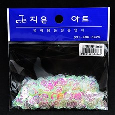 1000스팡클(레인보우 원형육각 10mm), 단품