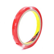 차량 블랙박스 초강력 투명 앙면테이프 10mm 접착테이프 자동차테이프 양면테잎 양면테이프, 1개