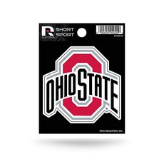 Rico Industries NCAA LSU 타이거스 다이 컷 팀 로고 쇼트 스포츠 스티커, 오하이오 주립대 버크아이즈