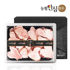 [농협안심한우] 한우 사골 선물세트 5kg 소뼈 몸보신용 효도선물, 1개