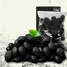 야자숯 코코넛 조개탄 고급 브리켓 야자숯 펜션용 바베큐용 구이용 차콜, 1개, 1000g