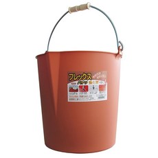 플렉스 버킷 강화형 15L 브라운