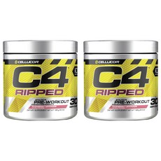 CELLUCOR C4 Ripped預鍛鍊粉 覆盆子檸檬風味, 2罐, 183克