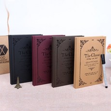 심플 플랜트 양장노트 일기장 클래식 하드커버 노트, 1개