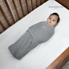 [스와들미] 아기 속싸개 S/M 퓨어 머슬린 그레이