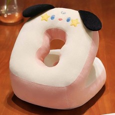 책상 낮잠용 베개 쿠션 귀여운 엎드려자기 얼굴받침대 회사 학교 앉아서 안면보호 목 사무실직장인 귀여운, SIS-726 네모낮잠베게_01.핑크피그