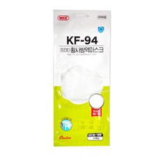 프리티 KF94 입체형 황사마스크 대형 3매입, 70개, 흰색