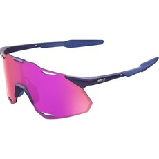 100% HYPERCRAFT XS - 매트 스톤 그레이 - 하이퍼 크림슨 실버 미러 렌즈, Satin Storm Metallic; Purple M