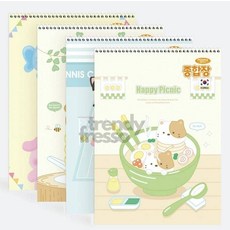 옵트샵 무선 종합장 공용 노트, 랜덤1개