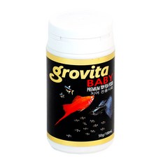 그로비타 치어 전용사료, 50g, 1개