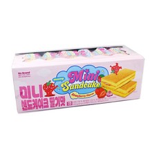 키즈웰 미니 샌드케이크 딸기맛, 1개, 400g