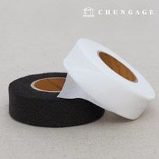 천가게 솜 접착심지 테이프 25mm 2종 36452, 화이트, 1개