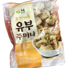 고기유부주머니 두솔 17입 500g 유부초밥 유부주머니 유부요리, 1개