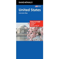 접기 쉬운 랜드 맥널리: 미국 적층 지도, Map