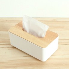 티슈함 원목 사각 휴지케이스 우드 휴지곽 티슈 화장지 보관 689000AA (1EA), 본상품