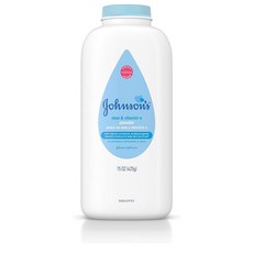 존슨즈 베이비 파우더 알로에 앤 비타민E Johnson's Baby Powder Naturally Derived Cornstarch, 425g, 2개