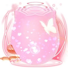 (100% 미국 정식 수입) 2025 장미 하트 모양 마사지 스틱 어머니를 위한 선물 여성을 아내 기념일 생일 선물 핑크 1 (유튜브 추천)