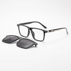 2025新款磁吸太陽眼鏡，翻蓋偏光套鏡，開車釣魚高顔值太陽眼鏡