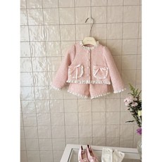 아짱 키즈 여아 봄 가을 정장룩 트위드 자켓 반바지세트 하객룩 자매룩 화보룩 가족촬영룩 편한 등하원룩 추천 신학기룩 데일리룩