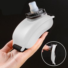 SeekFun 야외 달리기 손목 물병 스포츠 사이클링 물 컵, 화이트, 1개