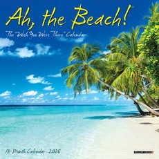 (영문도서)Ah the Beach! 2026 7 X 7 Mini Wall Calendar Spiral, Willow Creek Press Calendars, English, 9781549253416
