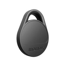 Momax Pinpop Lite全球定位器 Apple認證防丟器 寵物/機車/行李箱追蹤, 玄黑, 1個